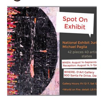 Spot On exhibit poster